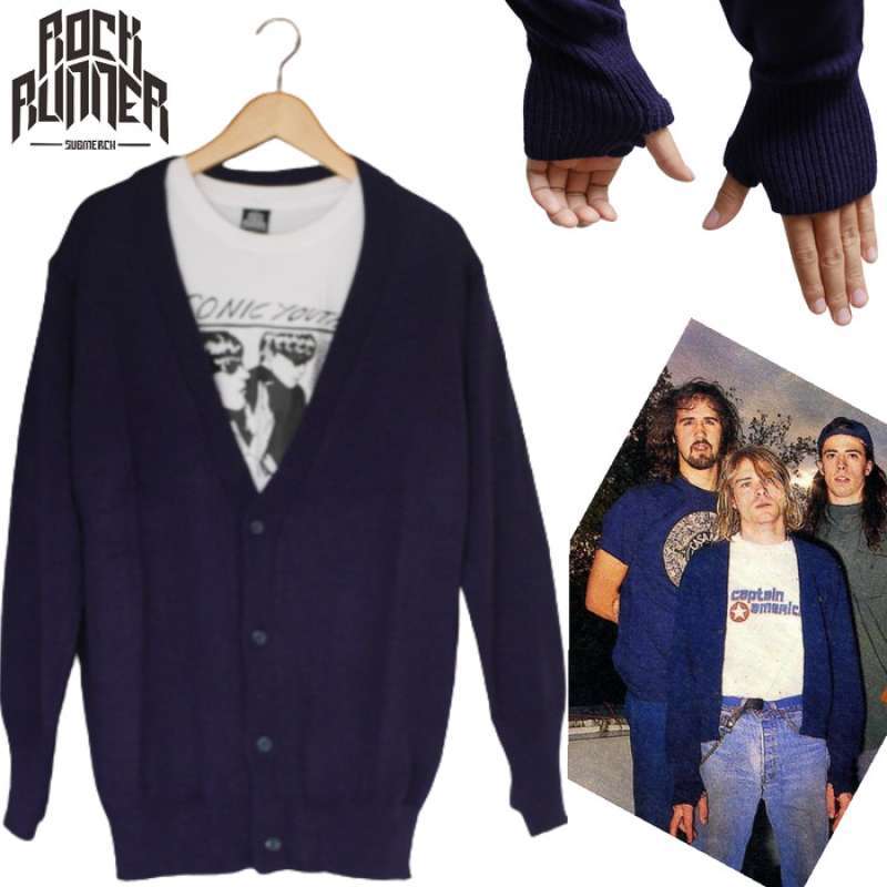 Jual Sweater Cardigan Kurt Cobain Nirvana Unplugged Cream M Di Seller Zati Shop Cengkareng Timur Kota Jakarta Barat Blibli