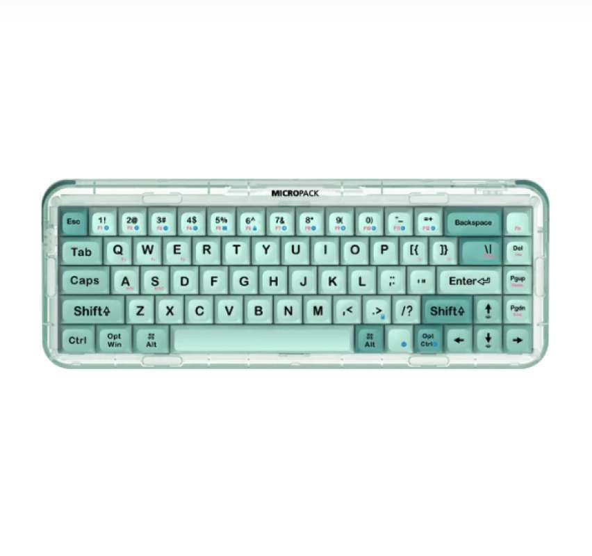 Jual Rechargeable 2.4g Bluetooth Wireless Mechanical Keyboard K-168wm ...