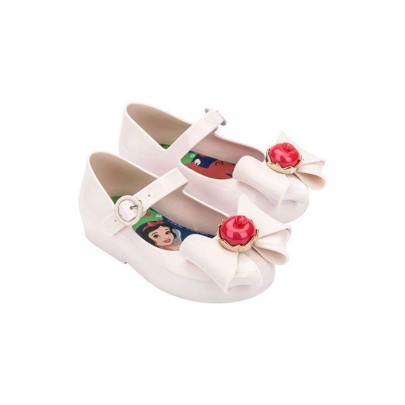 Mini Melissa FW24 Sweet Love Snow White Bb White/Red Sepatu Anak  Perempuan (35854AX9490)
