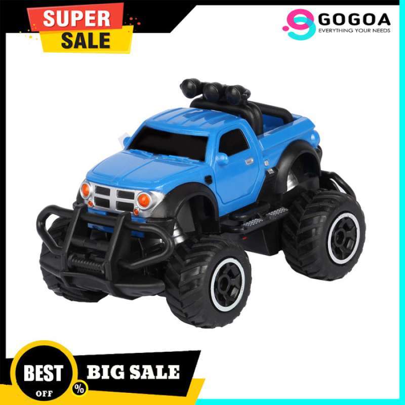 Promo Rc Rock Crawler Mobil Remote Control Mini - 6146r Biru Diskon 23% ...