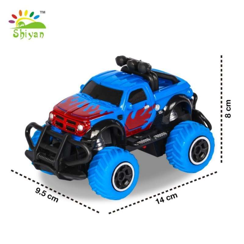 Promo Rc Rock Crawler Mobil Remote Control Mini - 6146r Biru Diskon 23% ...