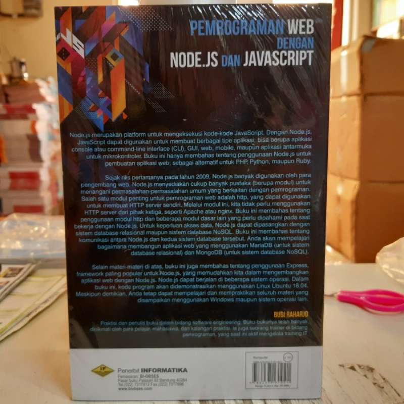 Promo Pemrograman Web Dengan Node.js Dan Javascript Diskon 23% Di ...