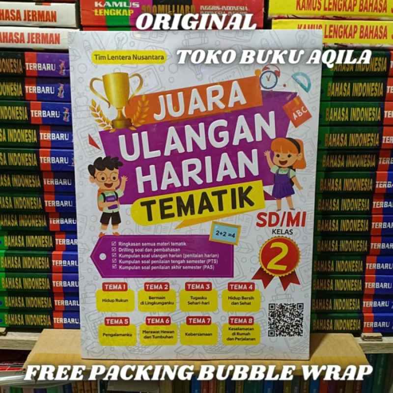 Promo Buku Soal Juara Ulangan Harian Tematik Kelas 2 Sd Kurikulum 2013 ...
