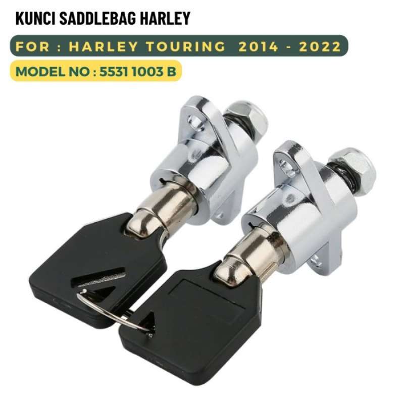 Promo Harley Hard Saddlebags Locks Keys Set Harley Touring 1421 5531