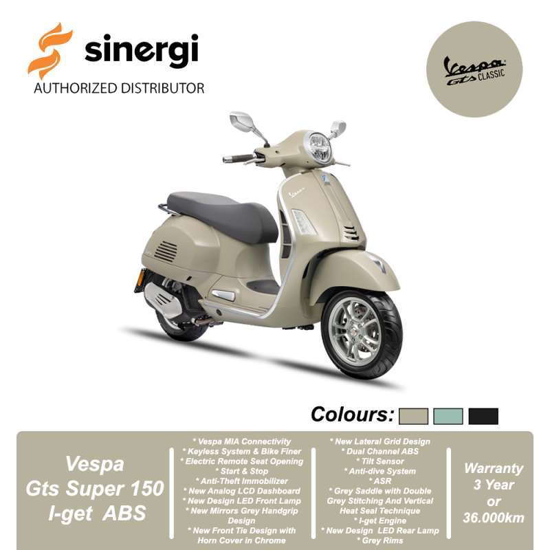 Moto Vespa Vespa Px 125 Beige Jual Vespa Gts 150 I-get Abs [off