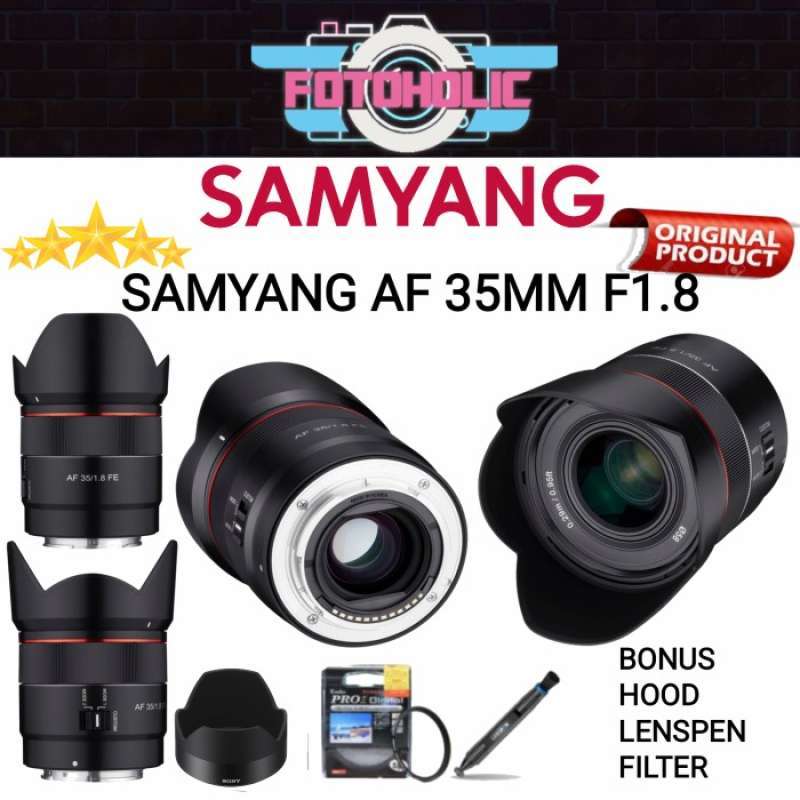 Obiettivo Samyang AF 35mm F1.4 II FE Per Sony E-Mount - Grandangolare Per Full Frame E APS-C, Autofocus Silenzioso - Foto 3