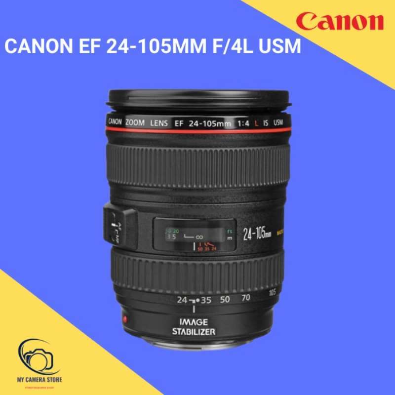 Promo Canon Ef 24105mm F/4l Is Usm Lensa Canon 24105mm Diskon 23 Di