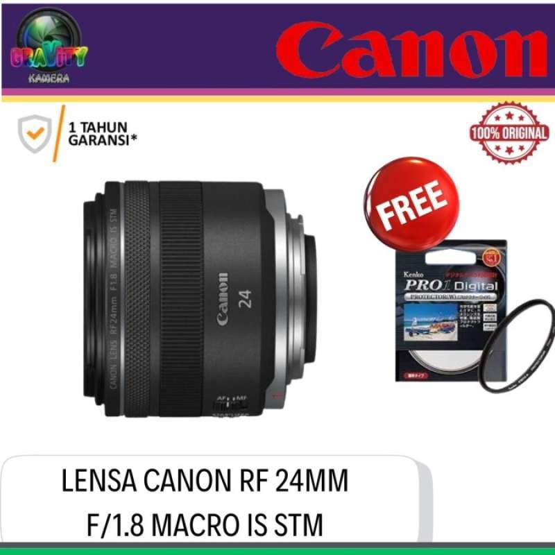 Promo canon rf 24mm f1 8 macro is stm lensa canon rf 24mm f1 8 diskon