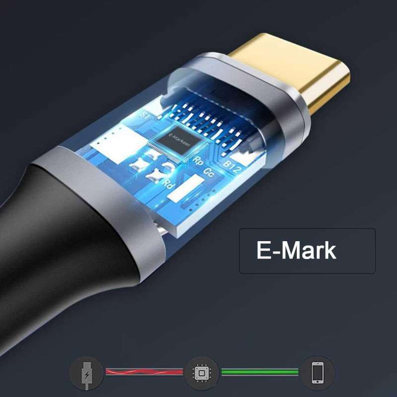 Jual Xiwai Kabel Usb Type C To Type C Fast Charging E-mark Chip 10gbps ...