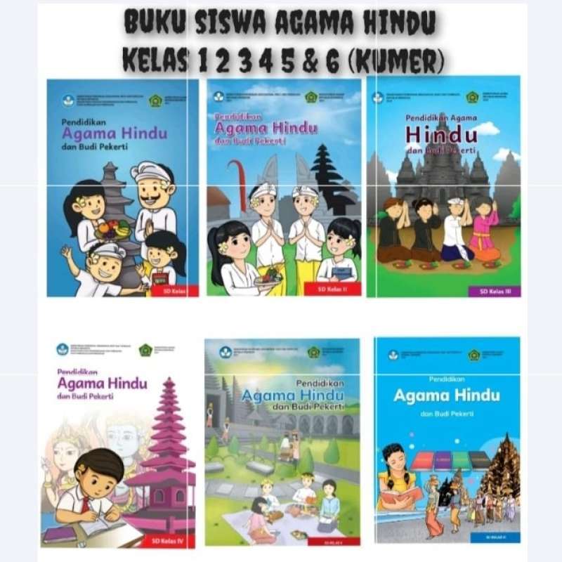 Jual Buku Siswa Agama Hindu Kelas 1 2 3 4 5 6 Sd Kurikulum Merdeka ...