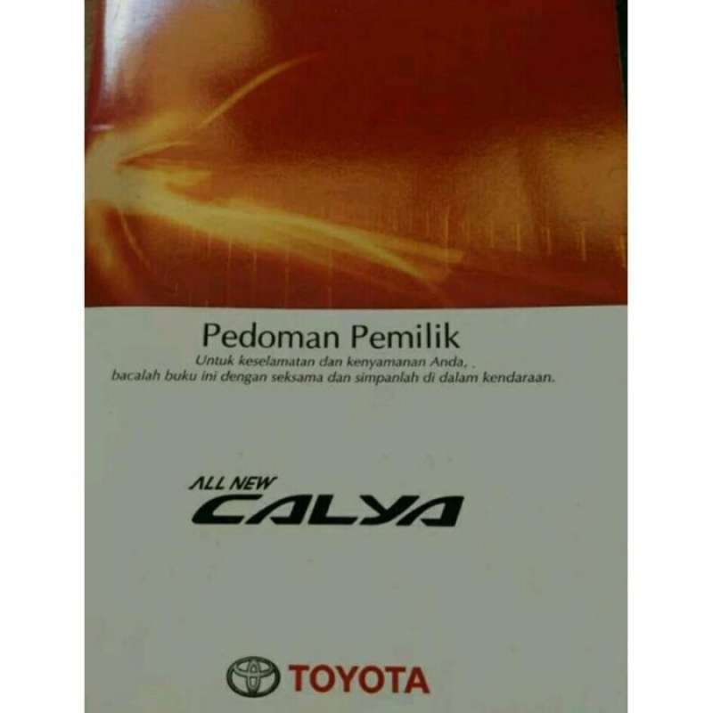 Jual Buku Manual Panduan Toyota Calya / Daihatsu Sigra 1.2 2016 2020