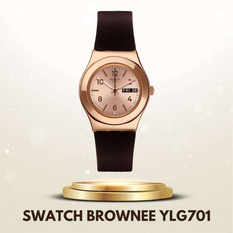 Promo Swatch Ylg701 Irony Brownee Jam Tangan Wanita Original Diskon 19 Di Seller Liga Arloji Senen Kota Jakarta Pusat Blibli