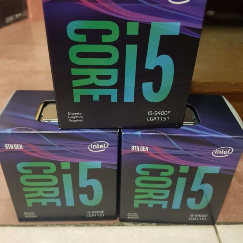 Promo Intel Core I5 9400f Box Socket Lga 1151 9th Generation Cannonlake ...