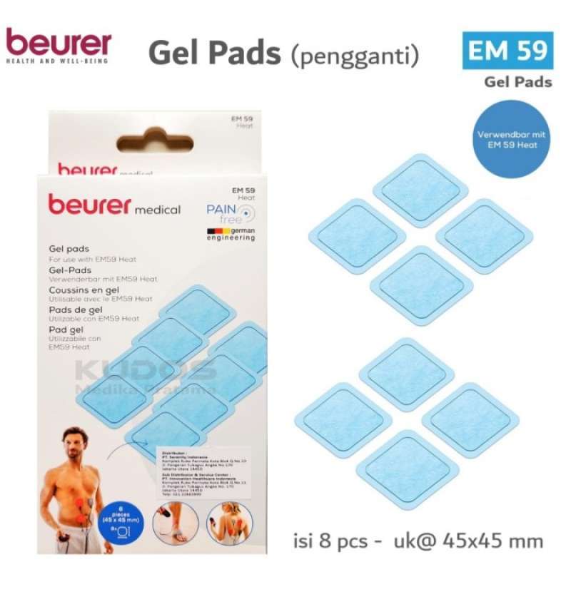 Lot De 26 électrodes En Gel MiracDan – Compatibles Beurer EM 59/89, Réutilisables