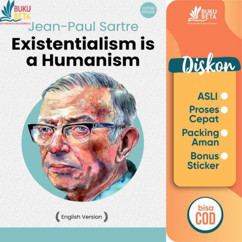 Jual Existentialism Is A Humanism (english Version) - Jean-paul Sartre ...