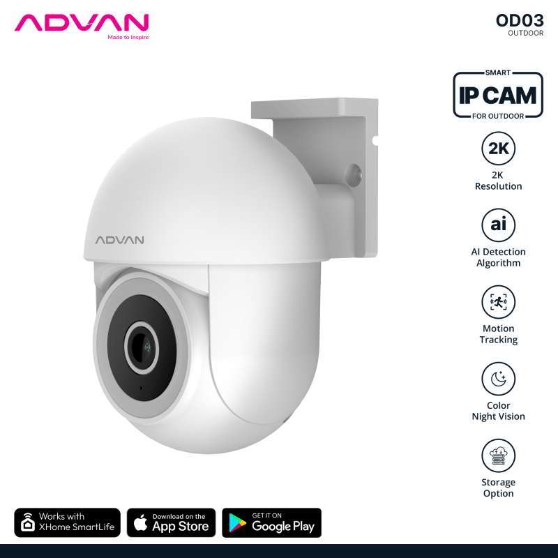 Cctv Camera Ip Webcam Outdoor Promo Advan Smart Ai Cctv Outdoor