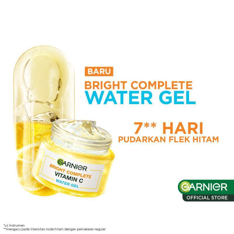 Jual Garnier Bright Complete Vitamin C Water Gel Moisturizer Pelembab ...