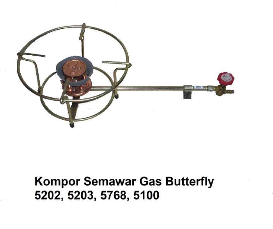 Promo Kompor Semawar Lpg Butterfly 100 + Rangka Besi Diskon 23% Di ...