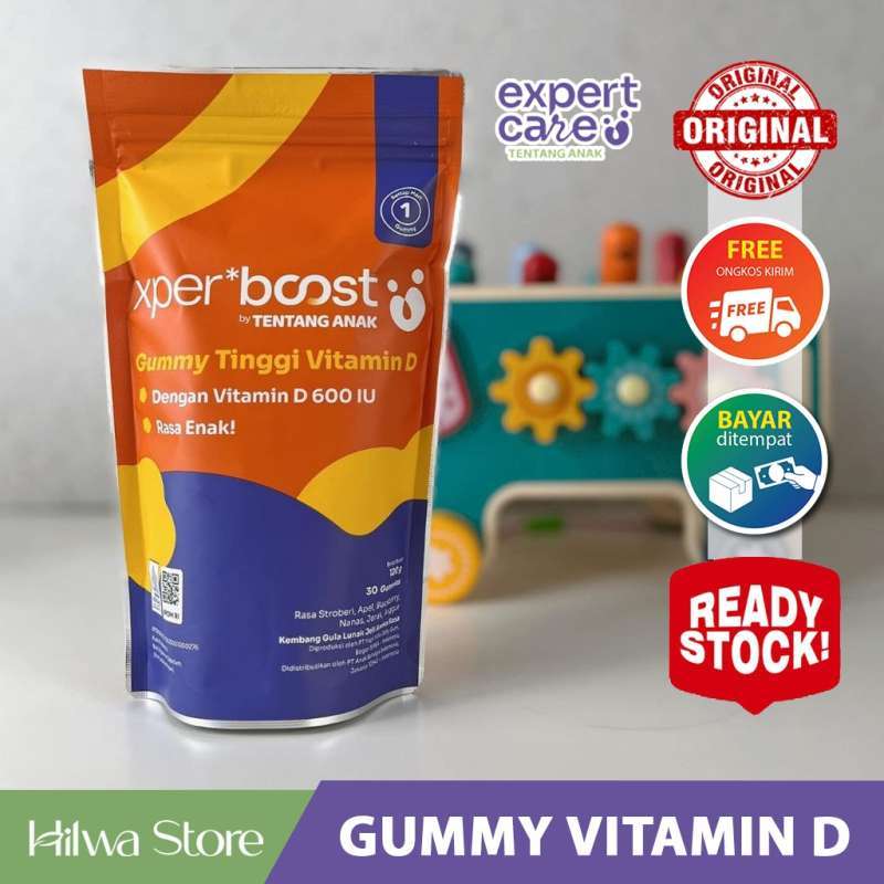 Jual Expert Boost Vitamin D Gummy Vit D3 Anak Daya Tahan Tubuh Expert ...