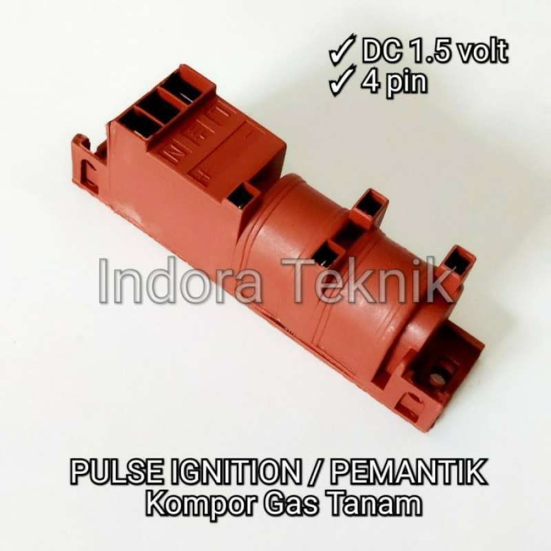 Pulse Ignition Module 4 Pin Jual Pulse Ignition- Pemantik Api Kompor Tanam 4 Output - Dc 1.5v ...