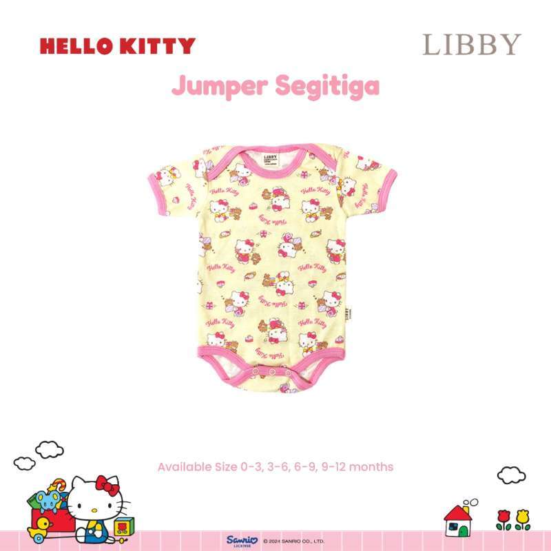 Jual Libby Sanrio Premium Baju Tidur Bayi Perempuan Sleepsuit Bodysuit