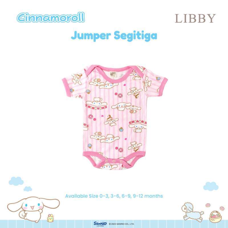 Jual Libby Sanrio Premium Baju Tidur Bayi Perempuan Sleepsuit Bodysuit