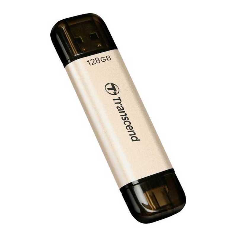 Promo Transcend Jetflash 930c 128gb Usb 3.2 Type-c Gold (ts128gjf930c ...