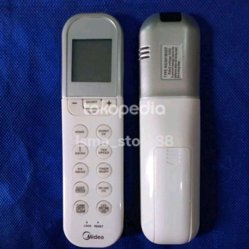 RG70A/BGEF RG70ABGEF - Mando a distancia de repuesto compatible con Midea Aire
