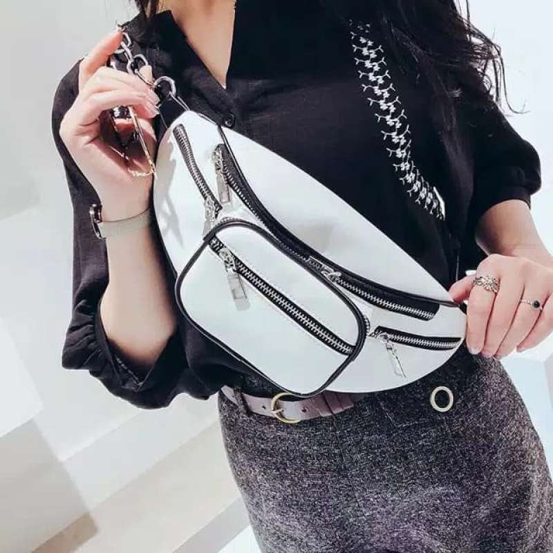 Jual Wanita Tas Pinggang Wanita Waist Bag Girl Cantik Termurah Waistbag Putih Di Seller Mama Shop Junaedi Kab. Bekasi Blibli