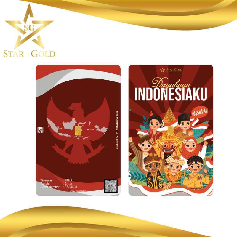 Promo Stargold Logam Mulia Edisi Merdeka Diskon 5% Di Seller