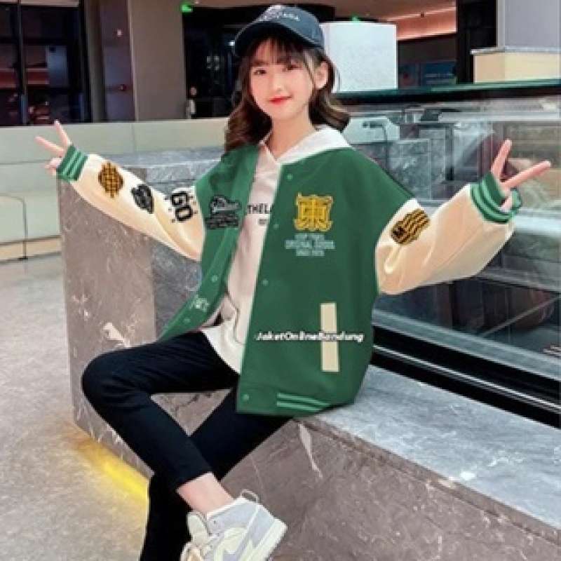 Jaket baseball varsity clearance