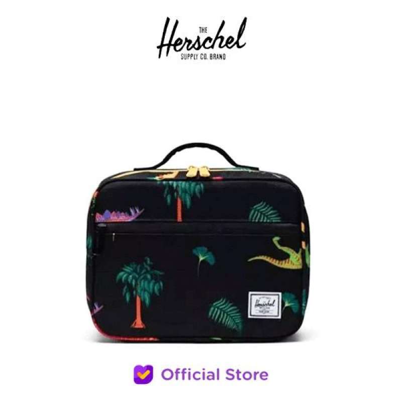 Jual Herschel Pop Quiz Lunch Box /tempat Makan Dino Jungle Di