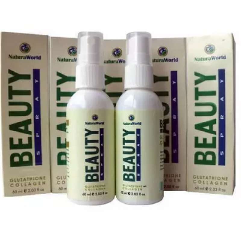 beauty spray glutathione collagen Light L Reduced with Vitamin C Sublingual - Premium Skin Care Solution for Brightening & Anti-Aging | International Shipping Available Jual Natura Beauty Spray Natura