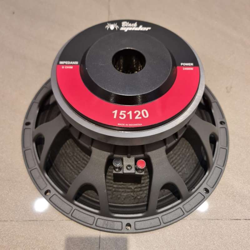 SUBWOOFER BLACKSPIDER 15120 SPEAKER 15 INCH