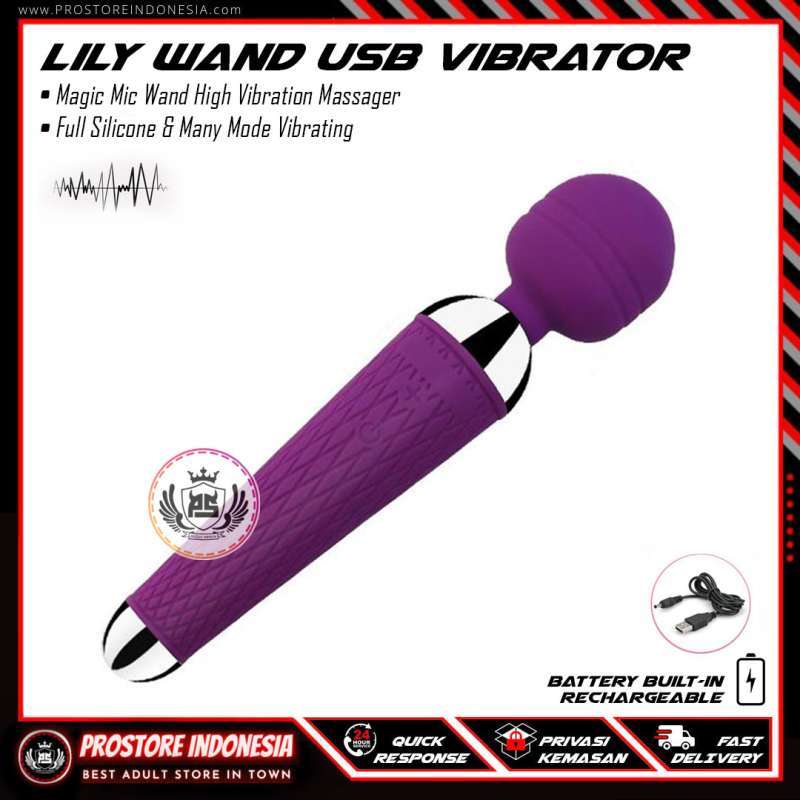 Jual Lily Mic Wand Vibrator - Alat Bantu Seksual Getar Sex Toys Mainan  Wanita Dewasa Silicone Elastis Lembut Lentur Silikon Flexible Head Karet  Cas Batrai Di Seller Prostore Indonesia