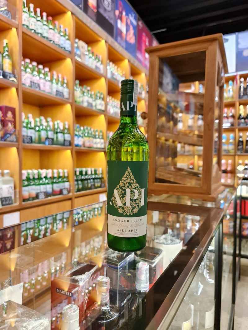 Minuman Anggur Api Jual Anggur Hijau Api Asli Apik - 620ml Di Seller Keller-k Beer Wine ...