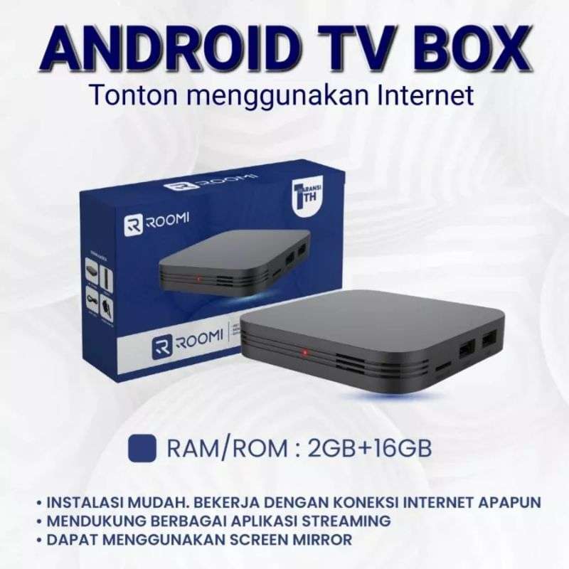 Jual Android Tv Box Roomi RAM 2gb Rom 16gb Di Seller Brayan Jaya