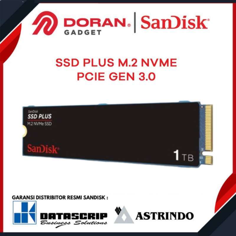 Ssd 1tb Sandisk Plus SSD Sandisk Plus 1TB NVMe PCIe 2280 Gen