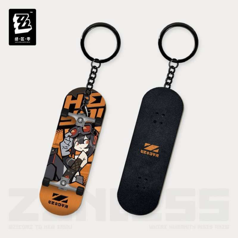 Zonal Key Chain Jual Grace Howard Q Series Skateboard Key Chain 10cm - Zenless Zone ...