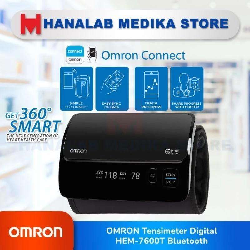 Jual Omron Tensimeter Digital Hem-7600t Bluetooth Di Seller