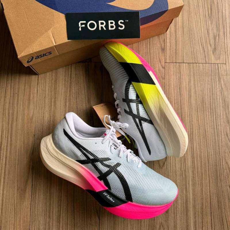 Jual Asics Metaspeed Sky Paris Series Light Blue Black || Yellow