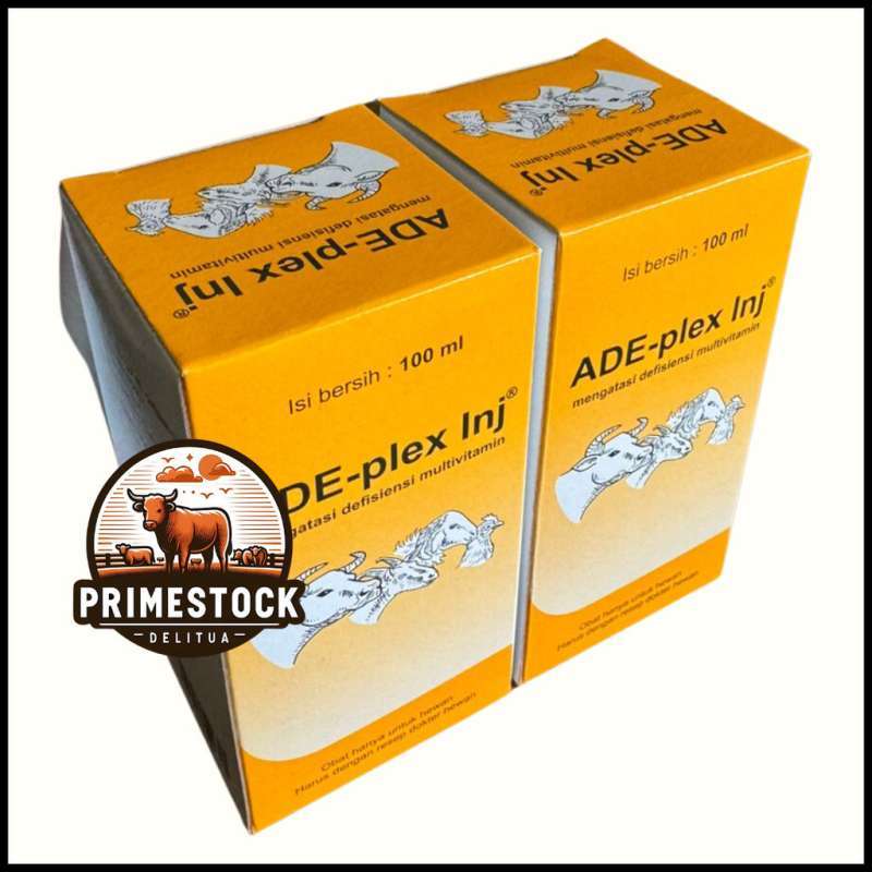 Jual Ade Plex Inj 100ml + Spuit 3ml - Solusi Untuk Defisiensi ...