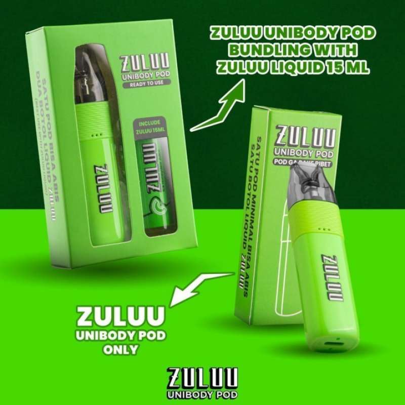 Jual Zuluu Unibody Green Pod Only Di Seller Aegisvapor - Purwantoro ...