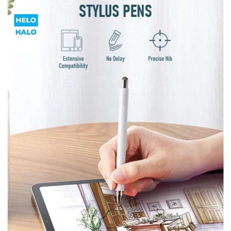 R0B0T Stylus Pen RSP01 RSP02 Universal 2in1 Pensil pulpen Hp Tablet