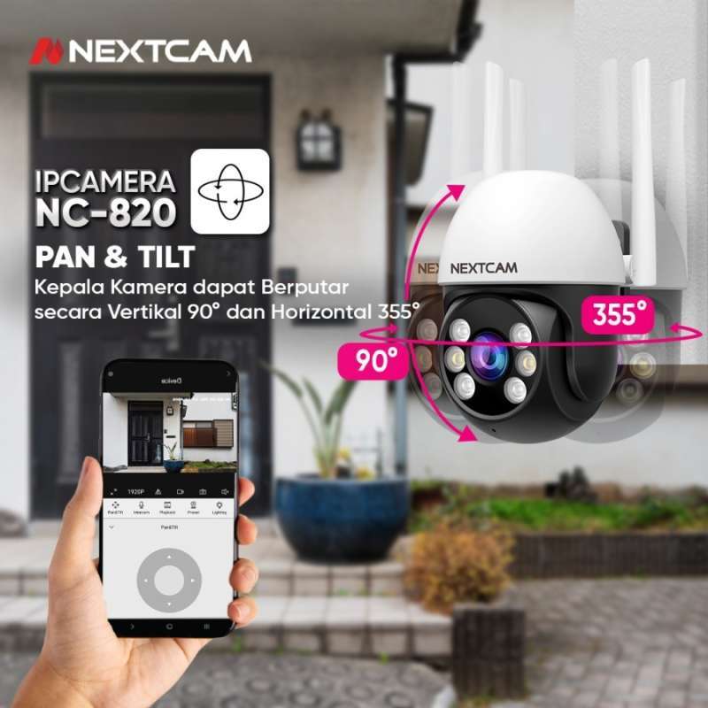 Promo Nextcam Kamera Cctv Ai Ip Camera Cctv Ptz Outdoor Fullhd Ip66 ...