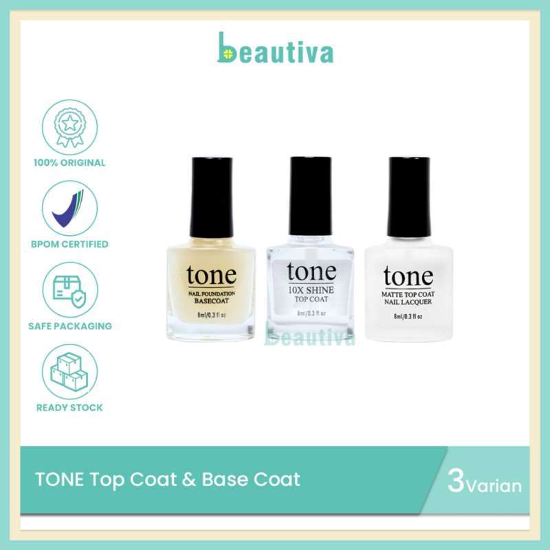Jual Tone Top Coat Base Coat Base Coat Di Seller Beautiva