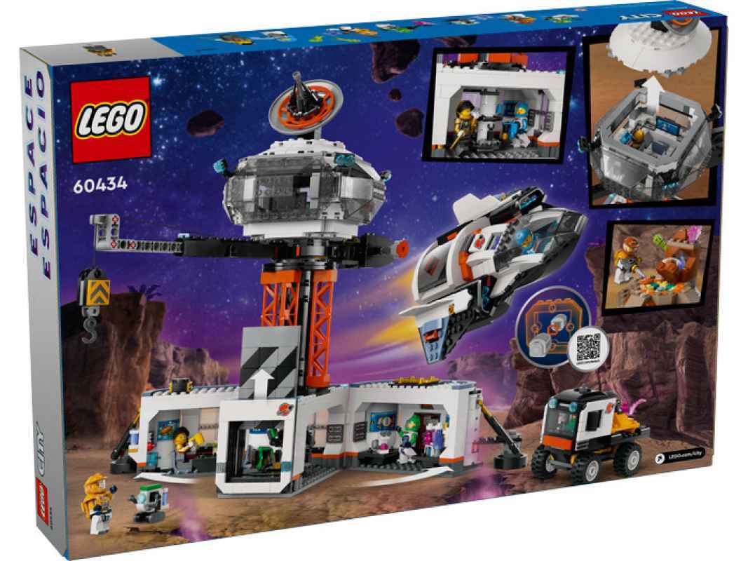 Promo LEGO 60434 City Space Base And Rocket Launchpad Theme Play