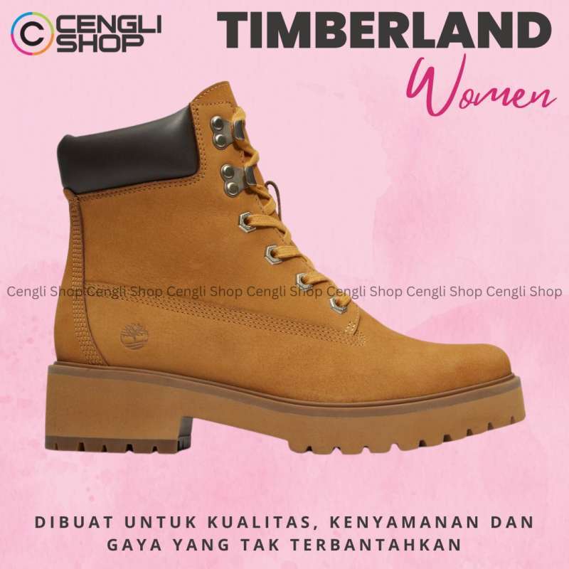 SEPATU TIMBERLAND BOOT WANITA ORIGINAL BOOTS KULIT ASLI ORI TERBARU TW38