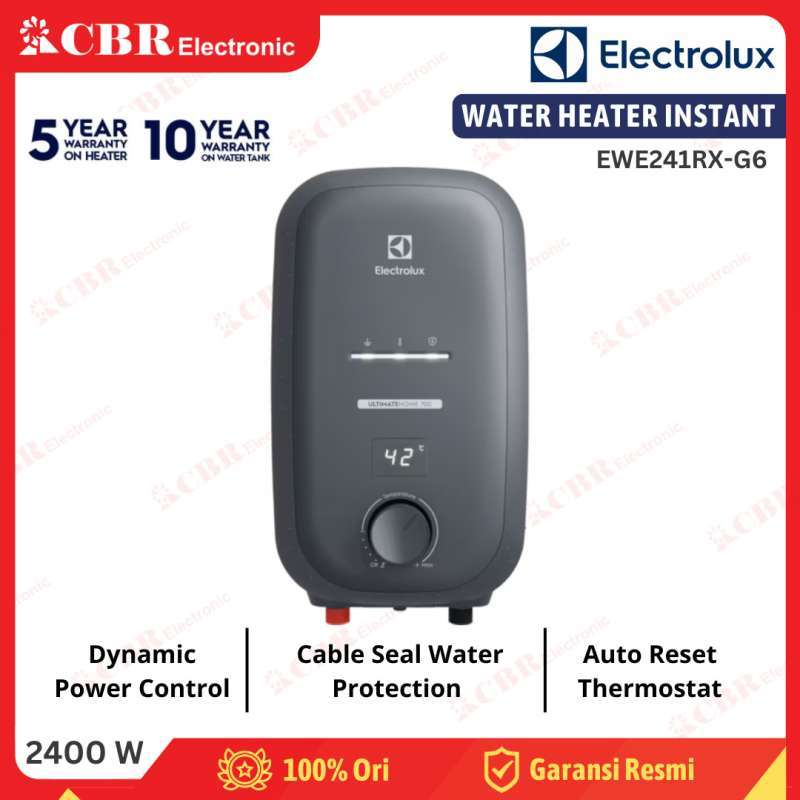 Jual Water Heater Instant Electrolux Ewe241rx-g6 Di Seller Cbr