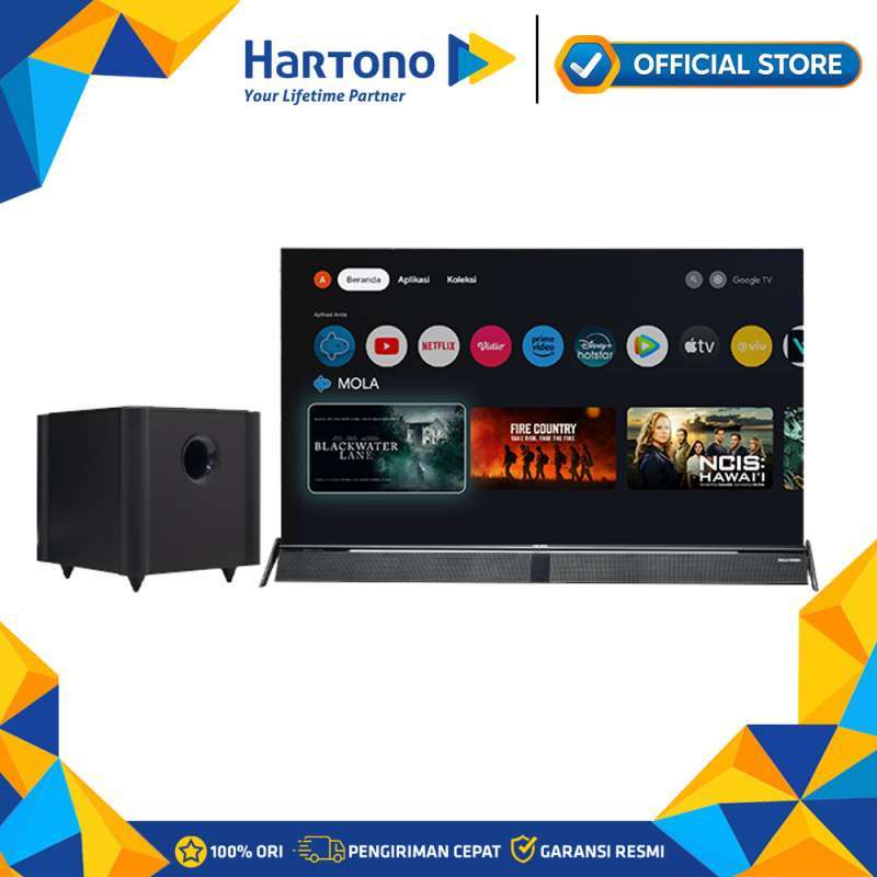 Jual Polytron 50 Inch 4k Uhd Smart Cinemax Soundbar Google Tv